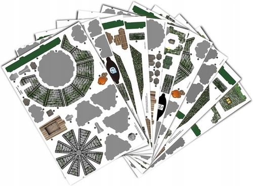 HARRY POTTER PUZZLE 3D CHATKA HAGRIDA 101 ELEMENTÓW na Arena.pl