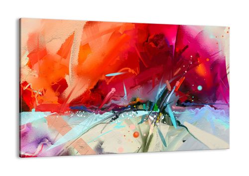 Obraz Na Płótnie - Kompozycja Dynamika - 120X80 Cm - Aa120X80-4036 na Arena.pl