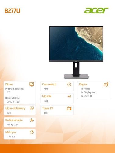 Monitor 27 B277Ubmiipprczx na Arena.pl