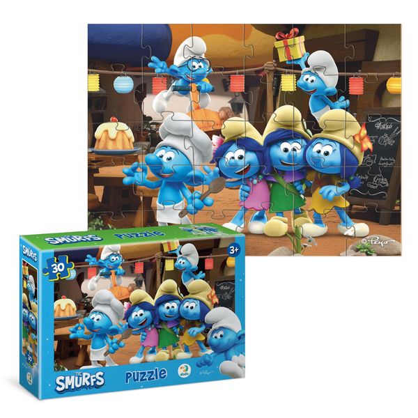 Puzzle Dodo Smerfy Puzzle 30 Elementów 200661 zdjęcie 1