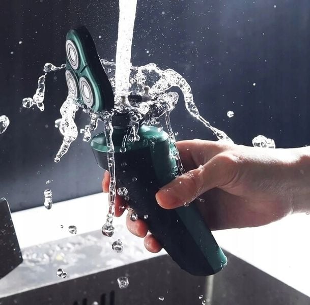 GOLARKA MĘSKA MASZYNKA TRYMER 4W1 DO GOLENIA BRODY WŁOSÓW BEZPRZEWODOWA zdjęcie 9