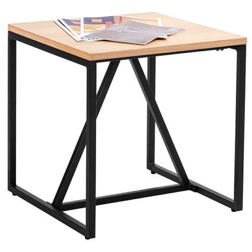 Stolik Hex Dąb - Mdf, Metal na Arena.pl