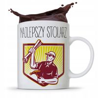 Kubek Prezent Dla Stolarza Najlepszy Stolarz Z Nadrukiem Ze Zdjęciem