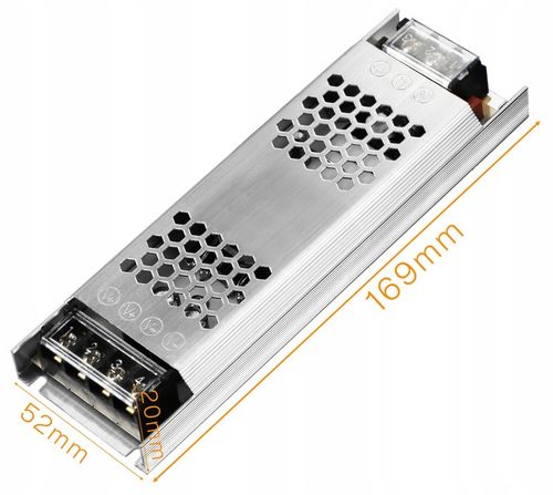 Zasilacz LED 12V 100W Montażowy Modułowy do taśm MONO RGB Transformator na Arena.pl