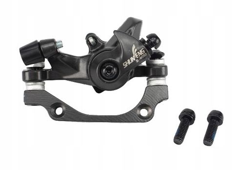 ZACISK HAMULCA TARCZOWEGO ALUMINIOWY UNIWERSALNY PRZÓD 180mm, TYŁ 160mm na Arena.pl