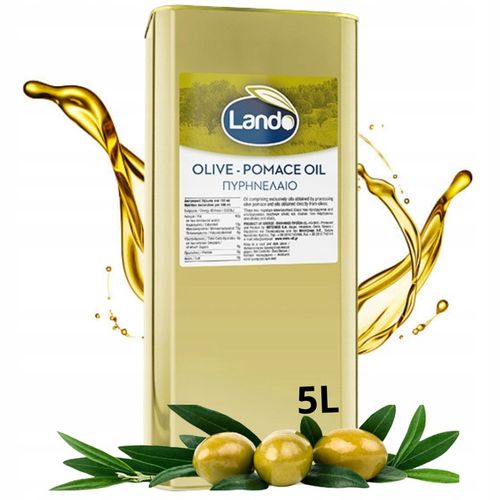 OLIWA DO SMAŻENIA SANSA GRECKA Z WYTŁOCZYN OLIWEK Z KRETY POMACE ORUJO 5L na Arena.pl
