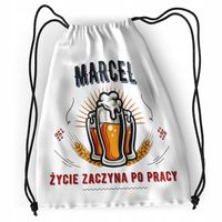 Plecak Dla Marcela Sportowy Szkolny Worek Torba Z Nadrukiem Ze Zdjęciem