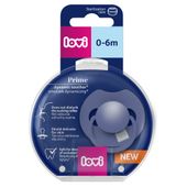 LOVI Smoczek uspokajający dynamiczny PRIME 0-6m BLUE