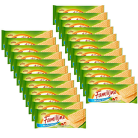 Familijne Wafle o smaku orzechowym 180 g x 24 sztuki
