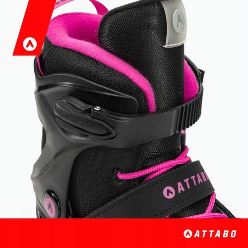 Rolki damskie ATTABO Cyclone 38 Czarne Rekreacyjne ABEC-7 Koła 76mm 82A PU na Arena.pl