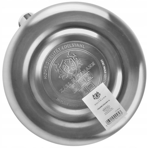 CZAJNIK na GAZ 3L CZAJNIK z GWIZDKIEM POKRYWĄ STAL INDUKCJA SREBRNY na Arena.pl