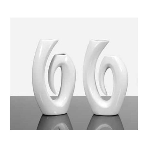 Wazon Ceramiczny Symfonia flakon czerwony eco na Arena.pl