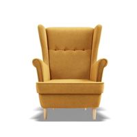 Fotel skandynawski, Myso, 81x95x102 cm, miodowy | TYLETEGOTU