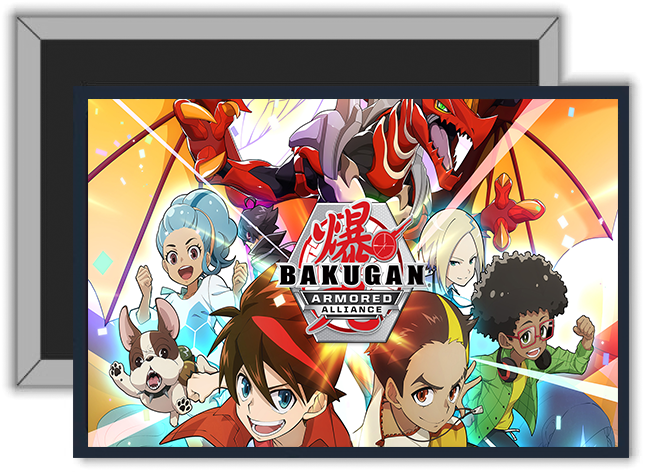 Magnes na lodówkę Bakugan zdjęcie 1