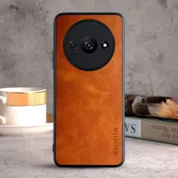 Etui AIORIA Vintage LEATHER do Xiaomi Redmi A3 4G pomarańczowy