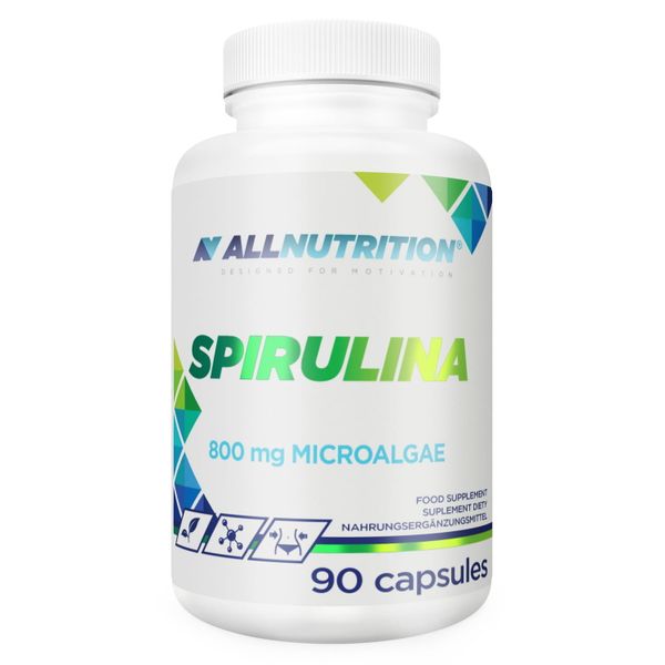 Spirulina 90kap Allnutrition zdjęcie 1