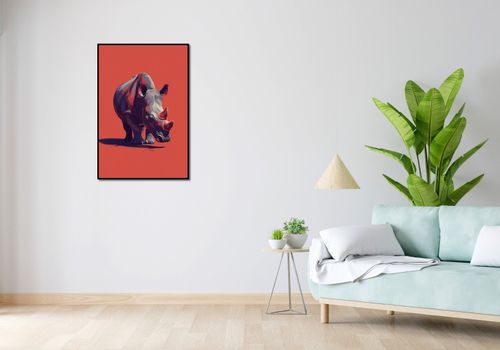 Plakat 61x90,5cm Marszujący Gigant na Arena.pl