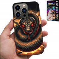 ETUI DO IPHONE 14 PRO MAX - WĄŻ, WĘŻE KOBRA GRZECHOTNIK CASE + FOLIA