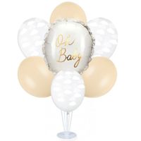 Zestaw balonów na stojaku Oh Baby