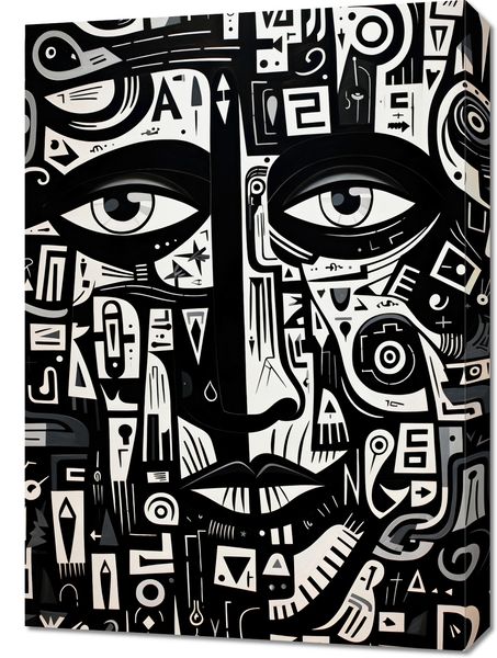 Obraz 50x70cm Labirynt Myśli zdjęcie 1