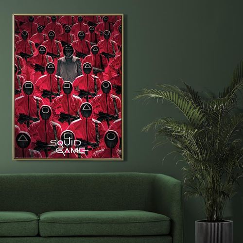 Squid Game Crowd - plakat 61x91,5 cm na Arena.pl