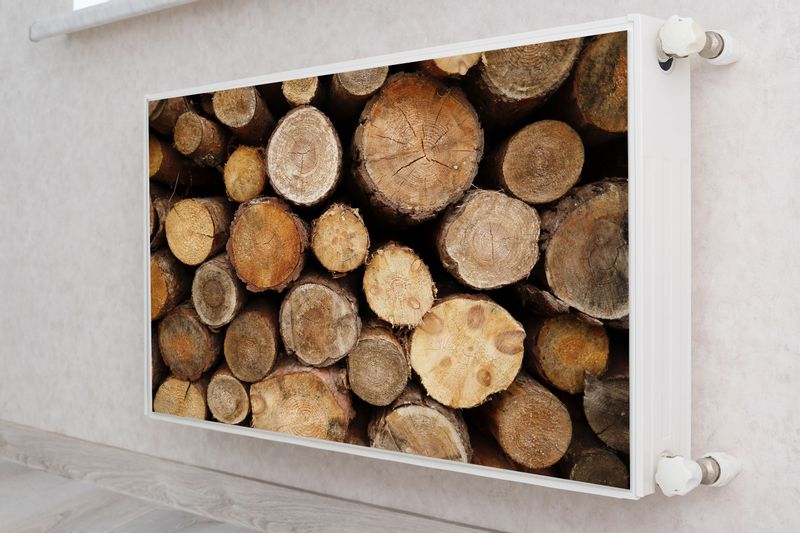 MASKOWNICA Magnetyczna Grzejnika Pienie Drzewa 90cm x 60cm zdjęcie 4