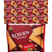 Roshen Wafers Wafle z nadzieniem orzechowym 72 g x 12 sztuk