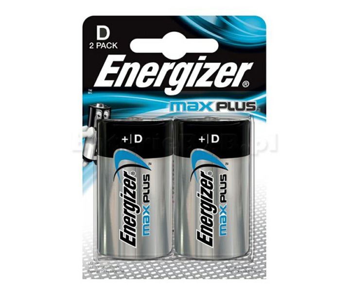 Bateria alk. LR20 ENERGIZER MAX PLUS B2 zdjęcie 1