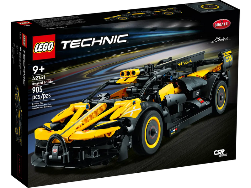 LEGO Technic Bugatti Bolide 42151 model samochodu wyścigowego zdjęcie 7