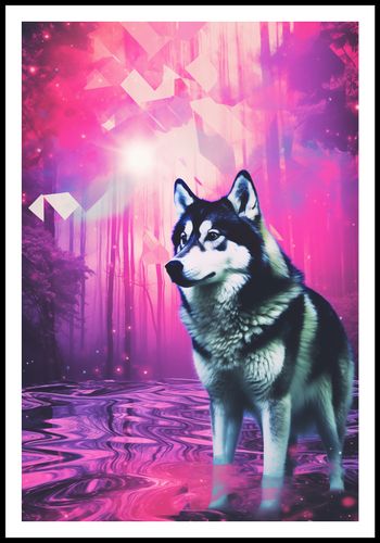 Plakat 61x90,5cm Wilczy Duch na Arena.pl