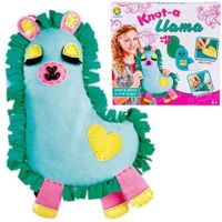 Zestaw Kreatywny Wyszywanka Poduszka Pluszowa Maskotka Do Szycia DIY LAMA