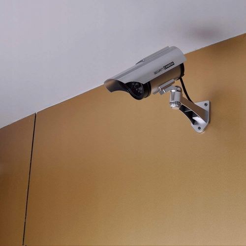 KAMERA ATRAPA IR LED MONITORING KAMERA ZEWNĘTRZNA ŚCIENNA Z DIODĄ MIGAJĄCA na Arena.pl