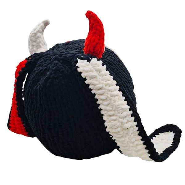 Czapka na kask Horned Devil Rider zdjęcie 12