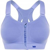 BIUSTONOSZ SPORTOWY SHEFIT NIEBIESKI ĆWICZENIA FITNESS SIŁOWNIA GYM R.3XL