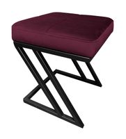 Pufa ZETA LOFT ławka taboret podnóżek metal MG02