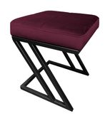Pufa ZETA LOFT ławka taboret podnóżek metal MG02