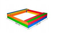 Piaskownica drewniana EKO 120 x120