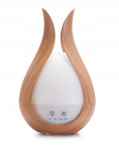 NAWILŻACZ POWIETRZA DYFUZOR ZAPACHOWY AROMATERAPIA LAMPKA NOCNA + na Arena.pl