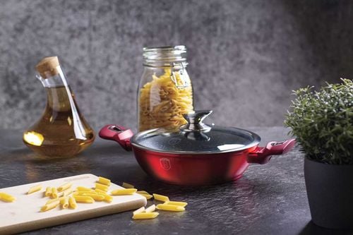 zestaw garnków i patelni berlinger haus bh-7050 burgundy na Arena.pl