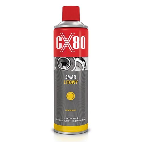 CX80 SMAR LITOWY Uniwersalny Wielozadaniowy Smar w Sprayu 500ml AEROZOL na Arena.pl