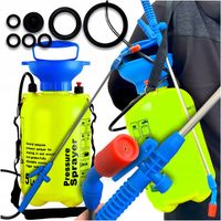 OPRYSKIWACZ RĘCZNY CIŚNIENIOWY MOCNY ROZPYLACZ OGRODOWY METALOWA LANCA 5L