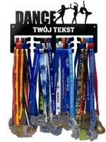 Wieszak na medale DANCE twoje imię dowolny tekst 184.1