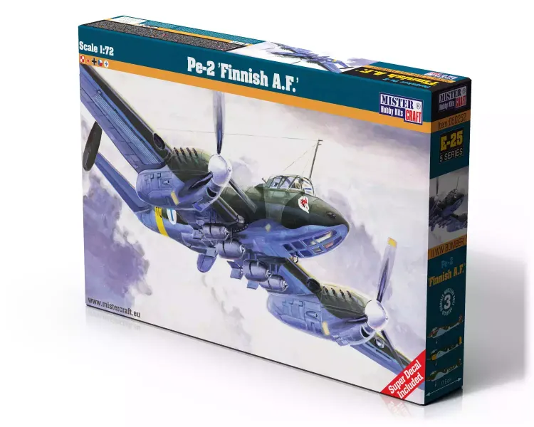 Pe-2 Finnish A.F., E-25, 1:72 zdjęcie 1