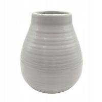 Matero Ceramiczne do Yerba Mate tykwa szara 350ml