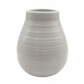 Matero Ceramiczne do Yerba Mate tykwa szara 350ml