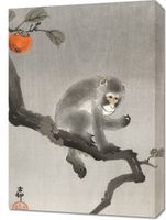 Obraz 50x70cm Monkey 3, Koson Japoński Vintage do Salonu