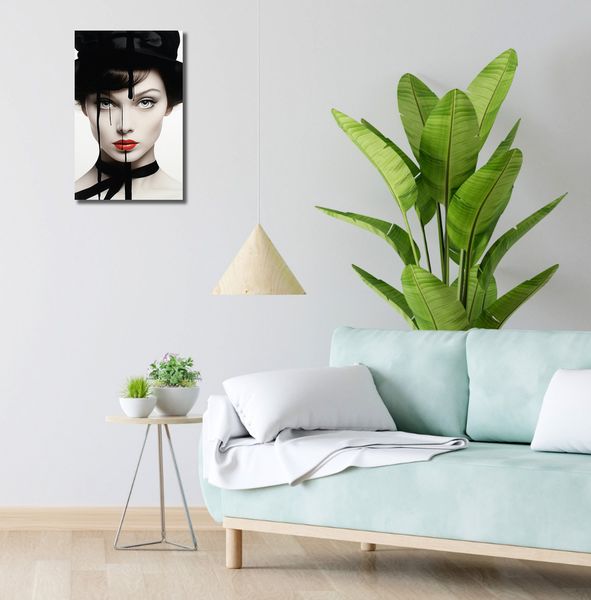 Obraz 30x50cm Atramentowa Aura zdjęcie 2