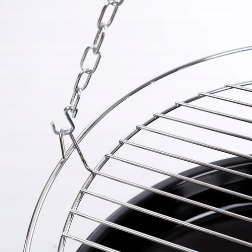 GRILL OGRODOWY WISZĄCY PALENISKO TRÓJNÓG DUŻY 50CM RUSZT + MATY WĘGLOWY na Arena.pl