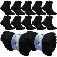 10x SKARPETY CZARNE FROTA FROTTE BAWEŁNIANE POLSKIE 44-46