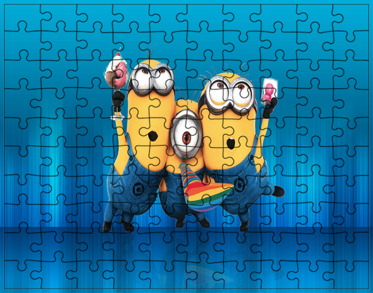 Puzzle Minionki zdjęcie 1
